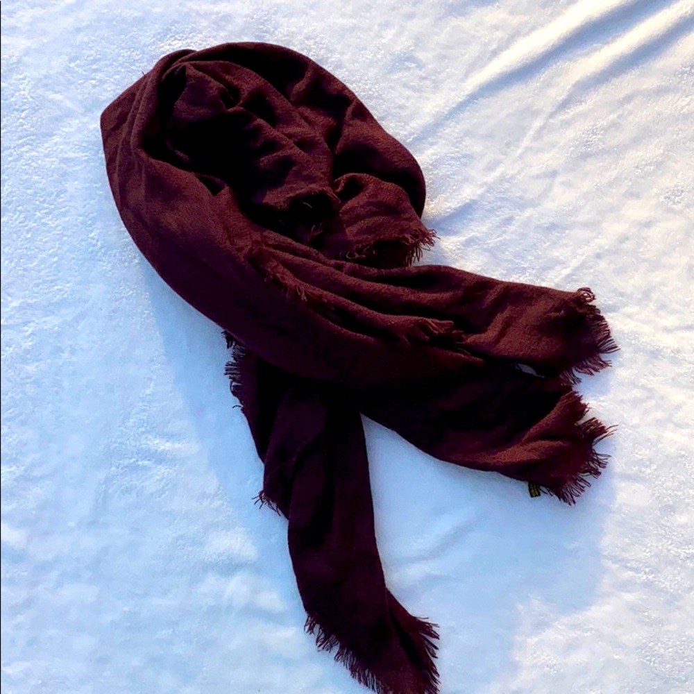 Plum scarf